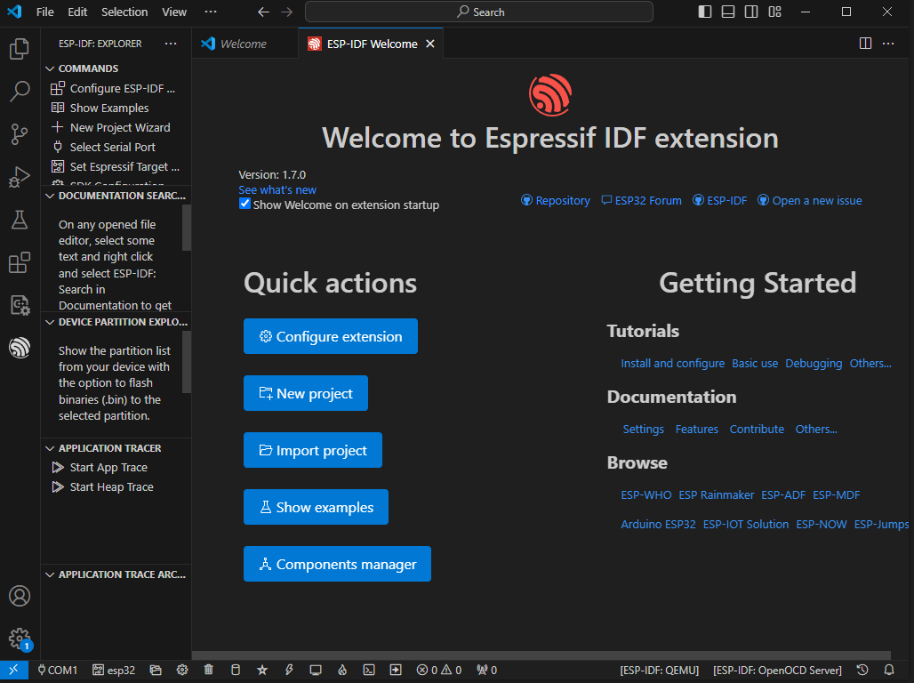 IDF extension - Homepage